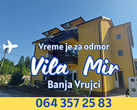 Vila Mir Banja Vrujci